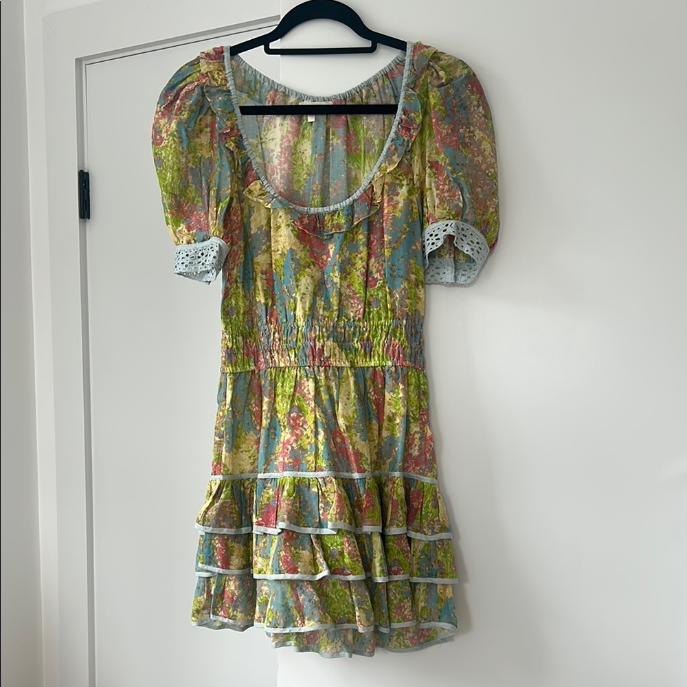 LOVESHACKFANCY Mini Dress